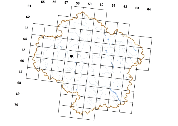 Mapa výskytu - škeblice asijská - Sinanodonta woodiana